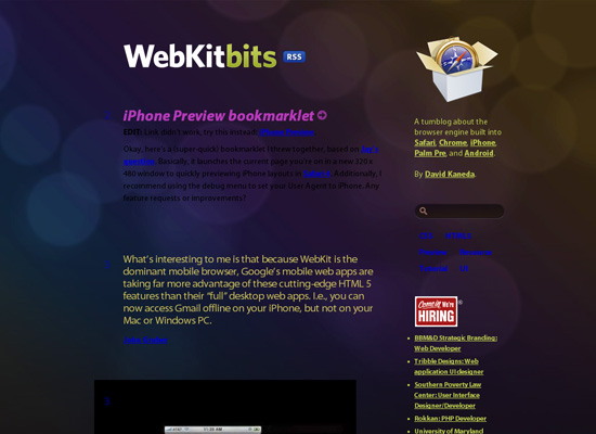 WebKitBits