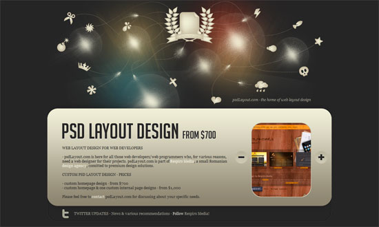 PSD Layout Design by Respiro Media