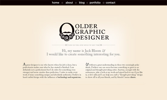 Older Graphic Designer