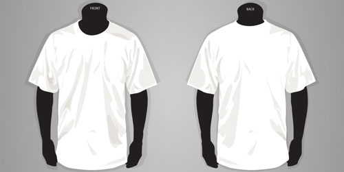 black t shirt template back. JovDaRipper T-Shirt Template