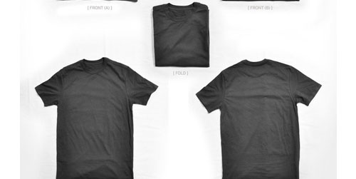 Designing a black shirt? These black tees are high resolution, 