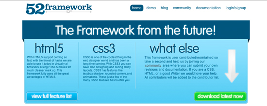 HTML5 & CSS3 Framework