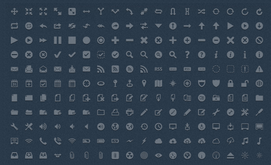 mini minimalistic icons