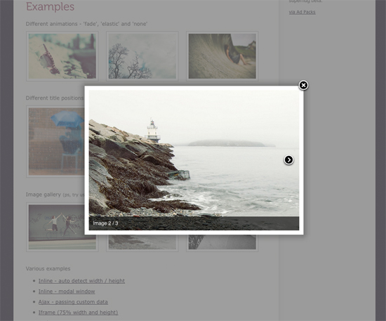 WordPress Gallery Slideshow