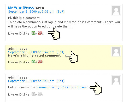 WordPress Comment Plug-in