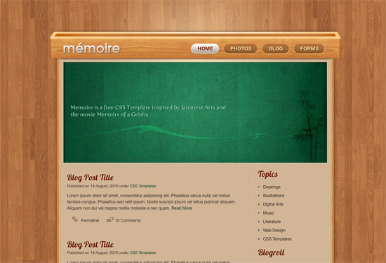 HTML CSS Templates