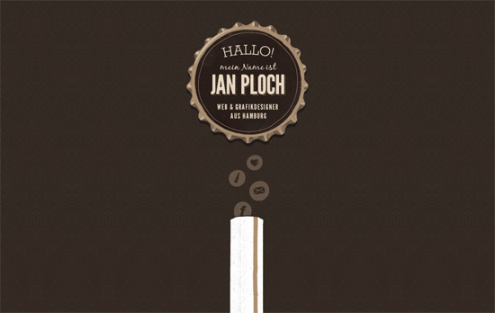 Online Portfolio von Jan Ploch website