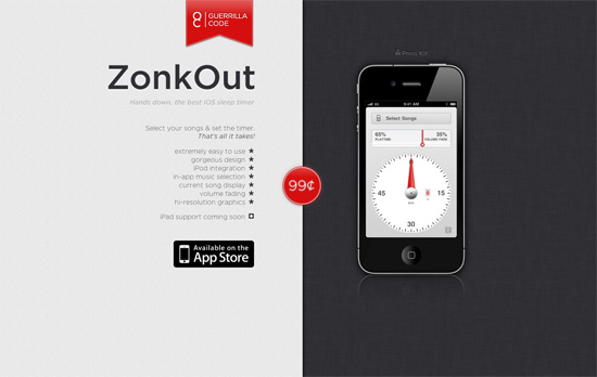 ZonkOut website