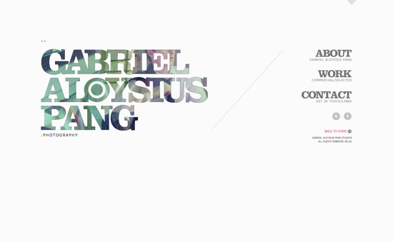 Gabriel Aloysius Pang website