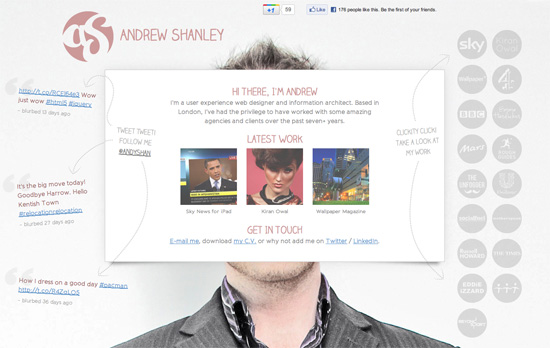 Andrew Shanley's website