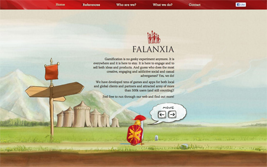 Falanxia website