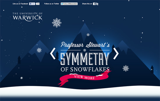 A Very Warwick Christmas website