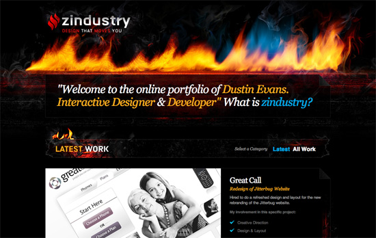 Zindustry website