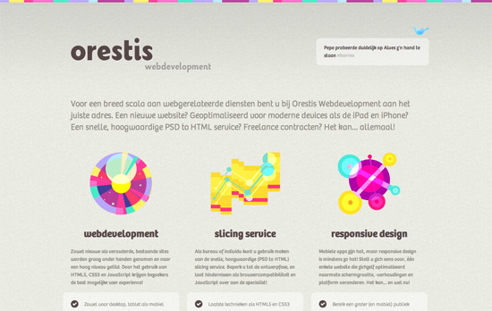 Orestis Webdevelopment website