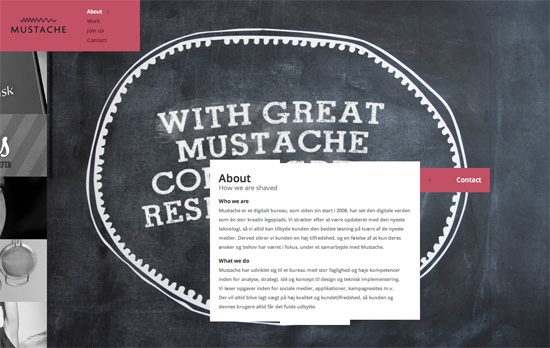 Mustache website