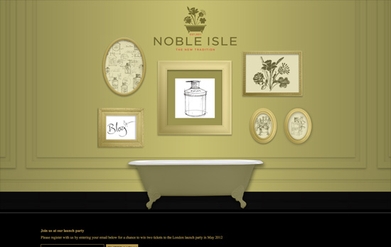Noble Isle website