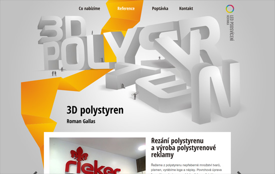 3D Polystyren website