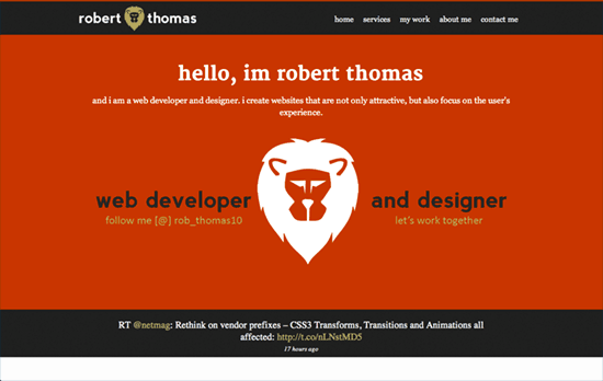 Robert Thomas' website