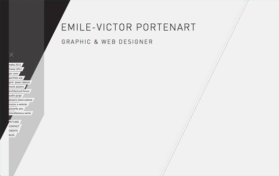 Emile-Victor Portenart's website