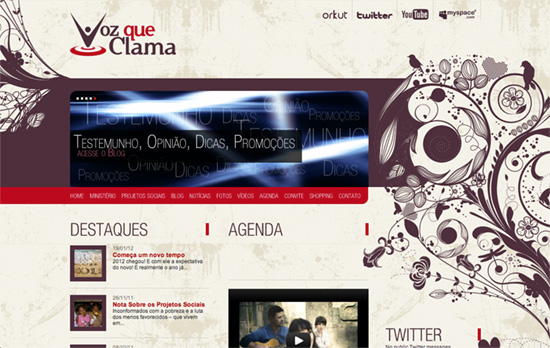 Voz que Clama website