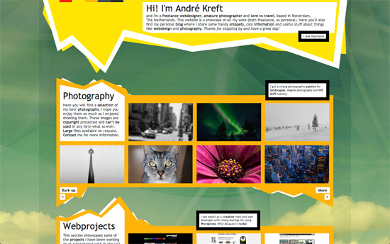 Andre Kreft's website