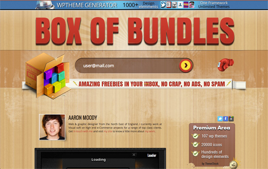Box of Bundles website