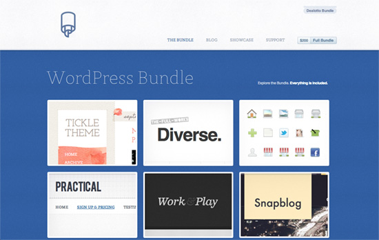 WordPress Themes Bundle website
