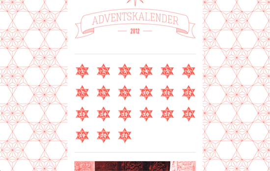 upstruct Adventskalender 2012