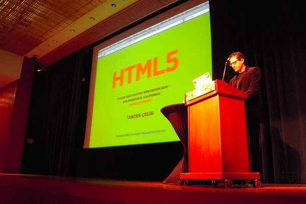 web design html5 speaker conference audience