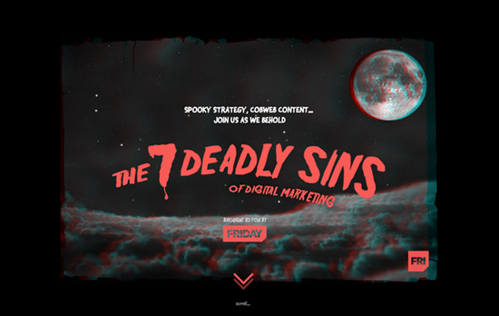 The 7 Deadly Sins of Digital Marketing
