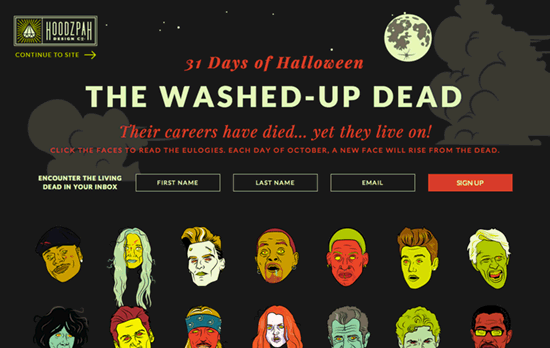 The Washed Up Dead