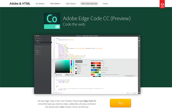 Adobe Edge Code CC